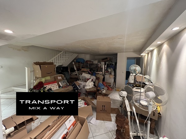 Vor der Wohnungsauflösung